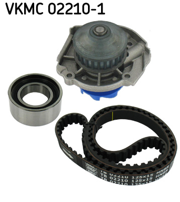 vandens siurblio ir paskirstymo diržo komplektas - VKMC 02210-1 SKF